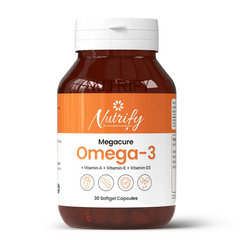 Megacure Omega-3 Softgels