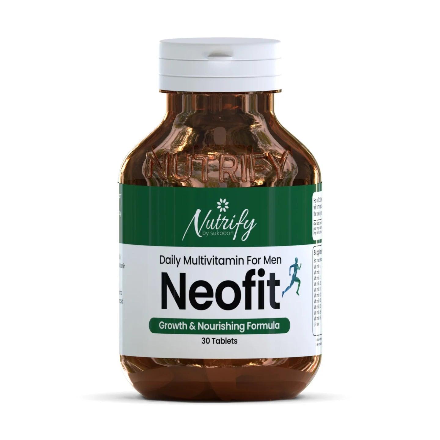 NEOFIT | Daily Multivitamin For Men - Nutrify by Sukooon